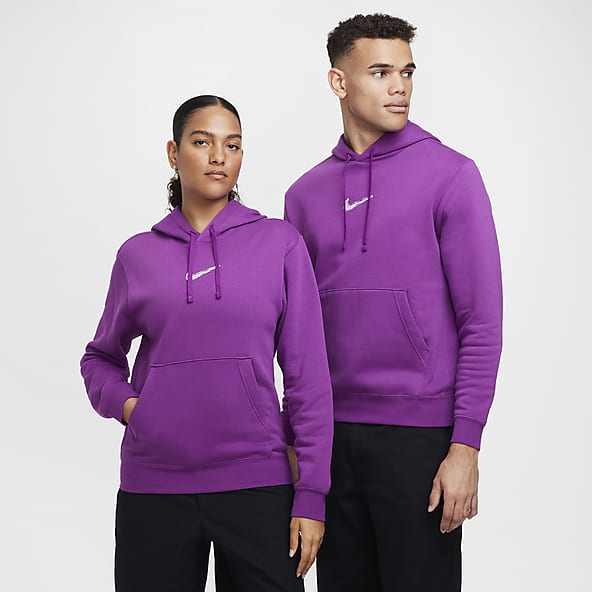 Purple Hoodies Pullovers. Nike